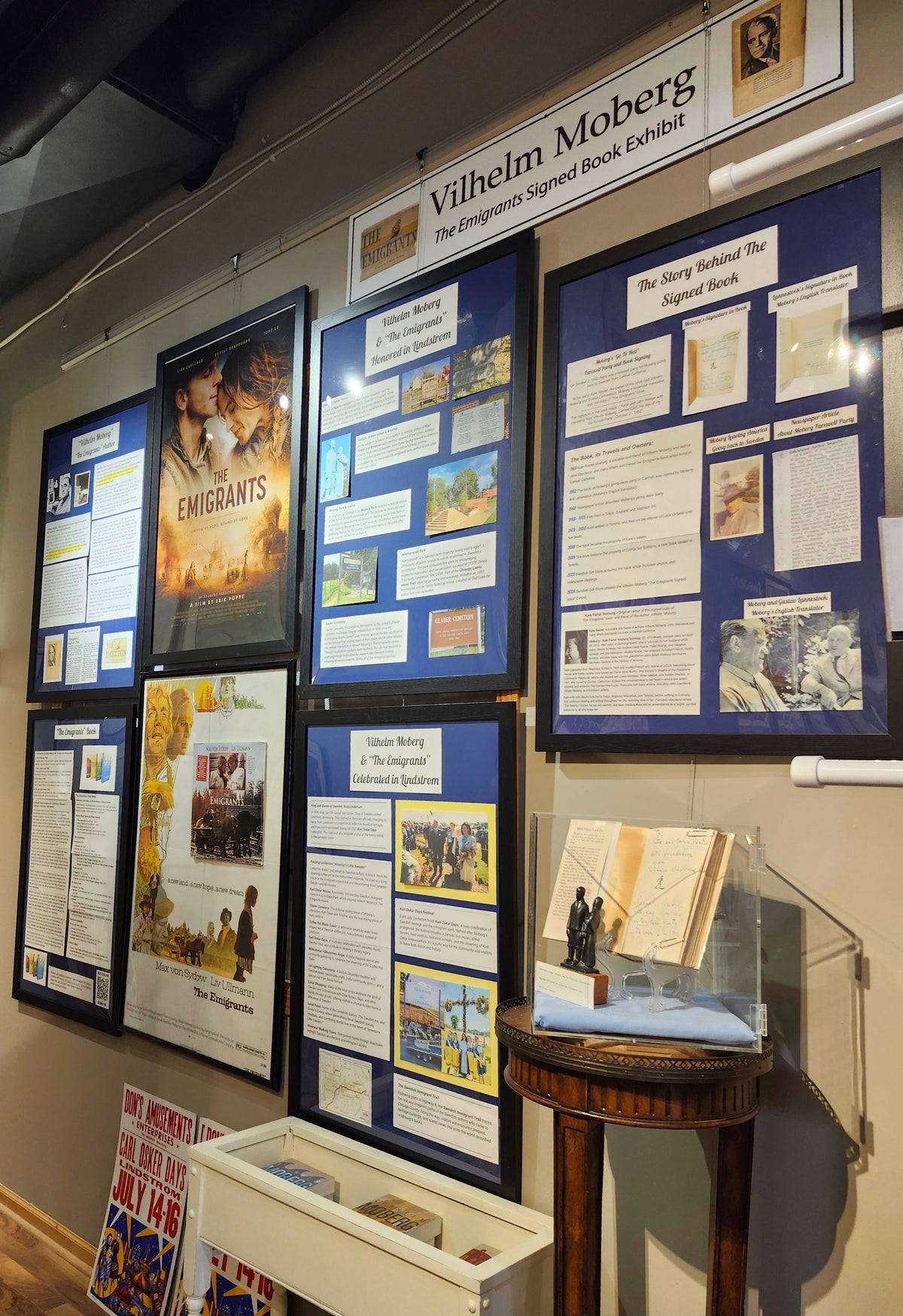 Featured Exhibit · Vilhelm Moberg