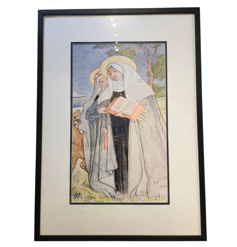 Carl Larsson: St. Bridget of Sweden - Framed Print