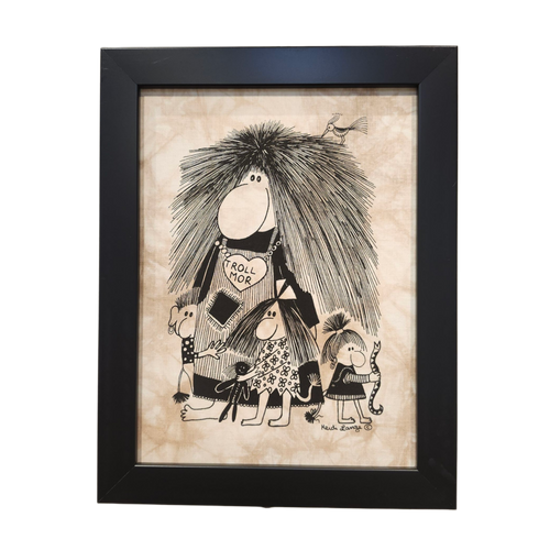 Heidi Lange: Troll Mor - Framed Silkscreen – Night Art Gallery