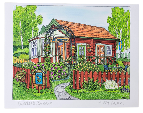 Greta Lann: "Swedish Dream" - Print