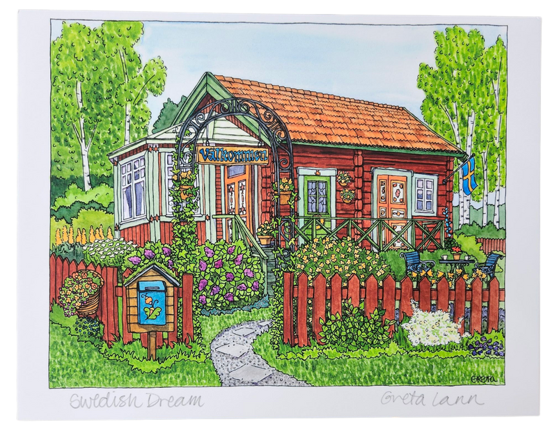 Greta Lann: "Swedish Dream" - Print