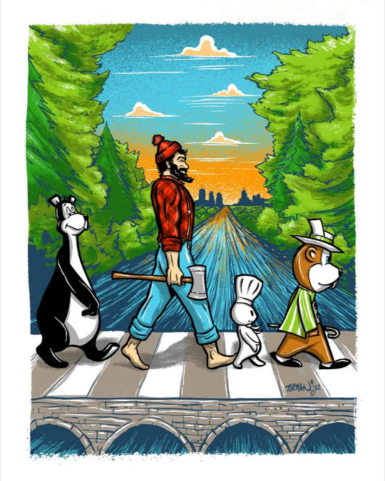 Adam Turman: "Abbey Road" - Print
