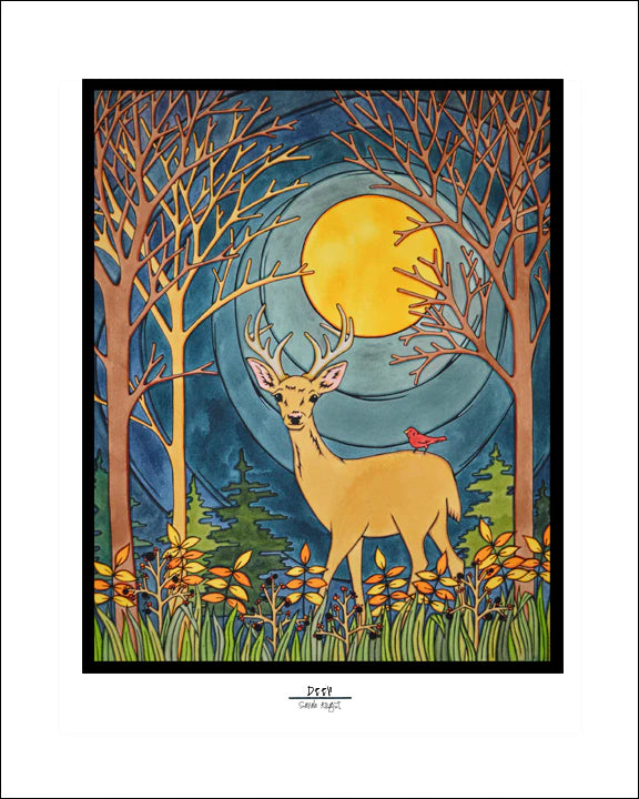 Sarah Angst: Deer - Print