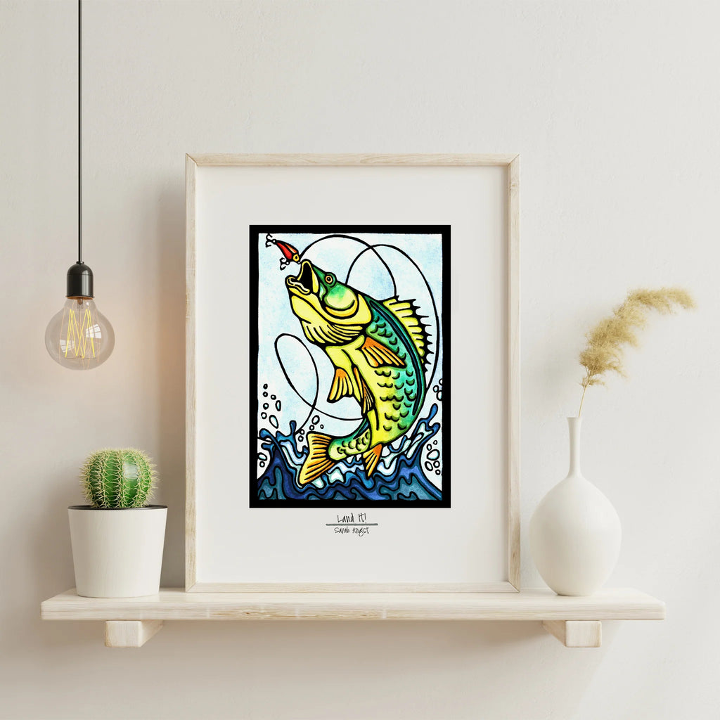 Sarah Angst: Land It! - Print