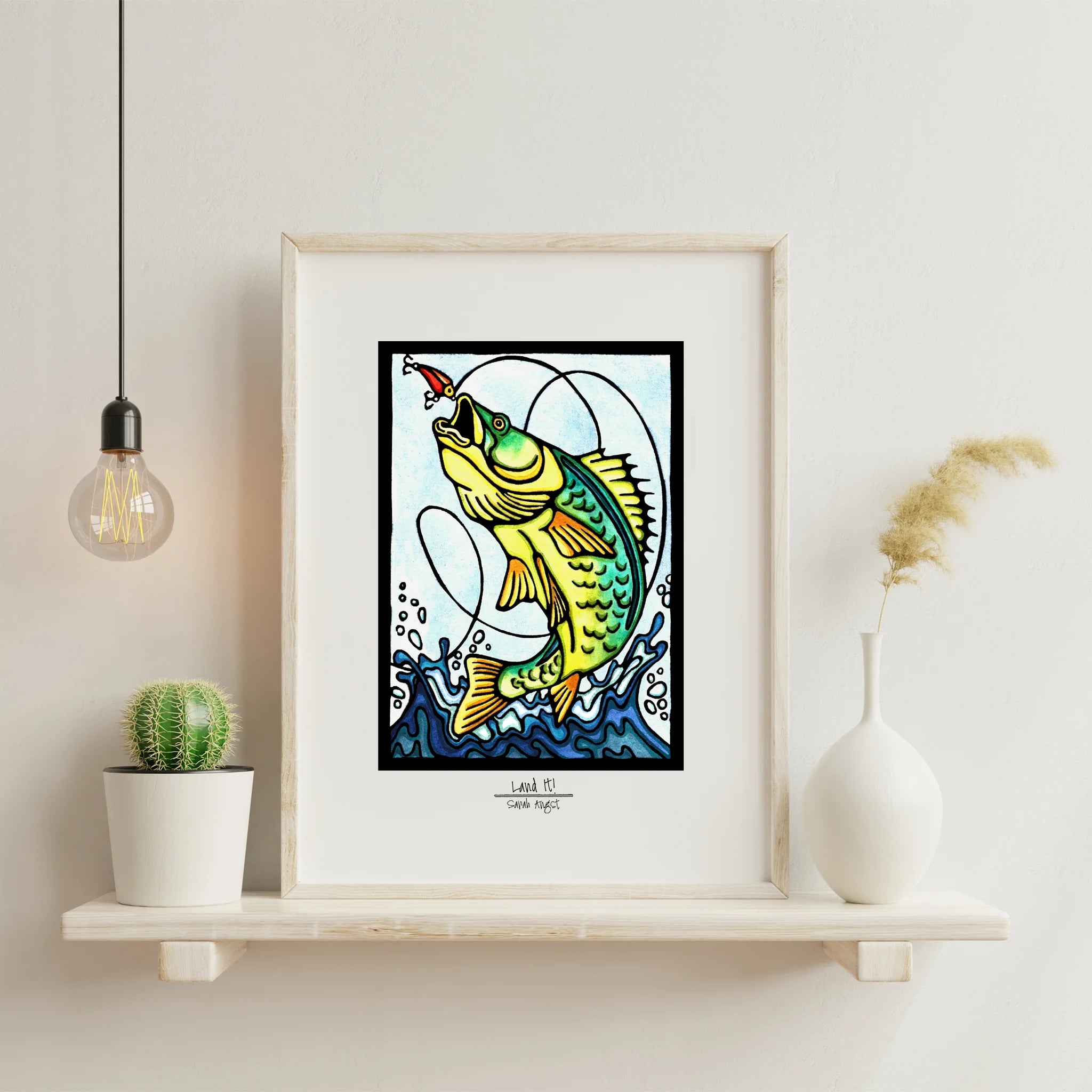 Sarah Angst: Land It! - Print