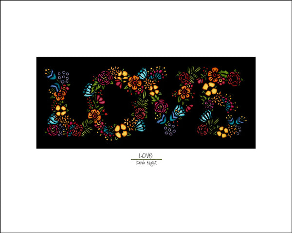 Sarah Angst: LOVE - Print